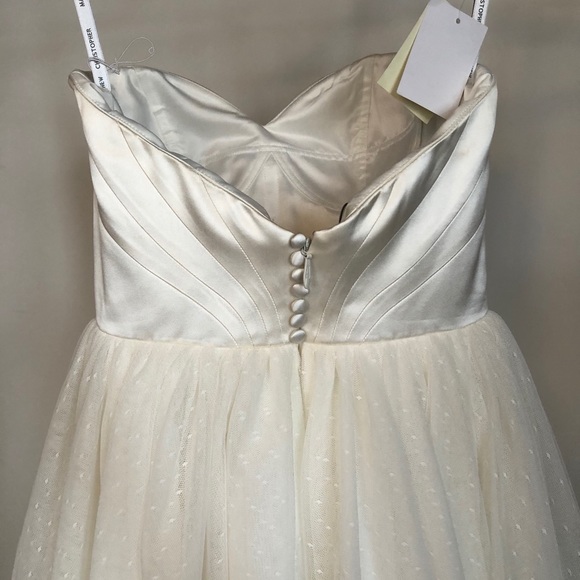 Matthew Christopher Bridal Midi Dress - Picture 6 of 9